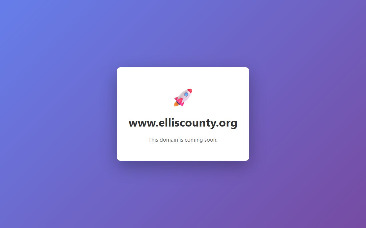 Ellis County government offices for death index records